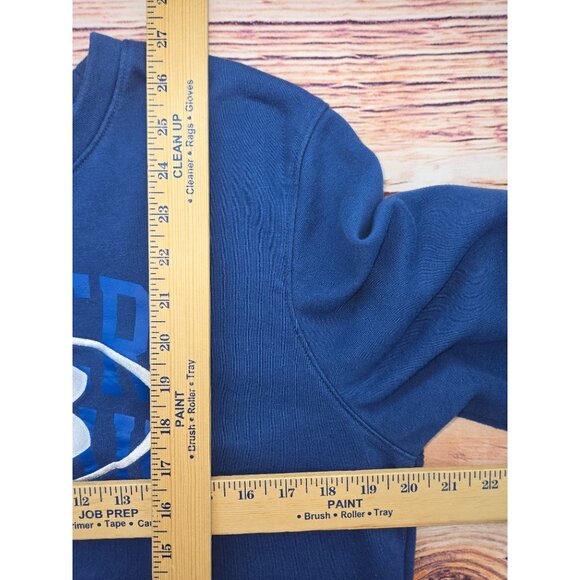 Under Armour Men's Crewneck Sweatshirt Medium Loose Fit Blue - Picture 8 of 8